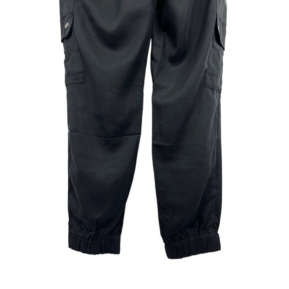 Banana Republic Women Black Cargo Jogger Pants Size Small S NWT New - Picture 5 of 8